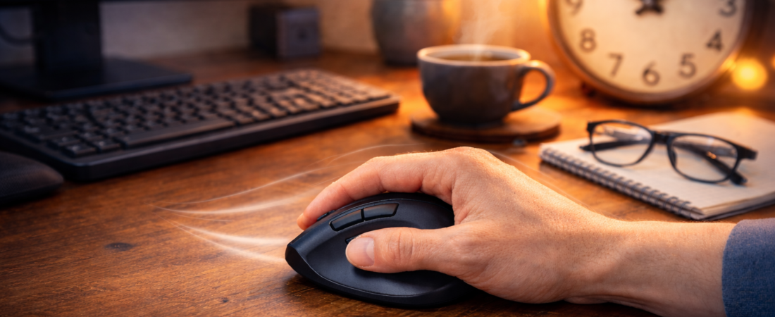 Como escolher um bom mouse para trabalhar muitas horas