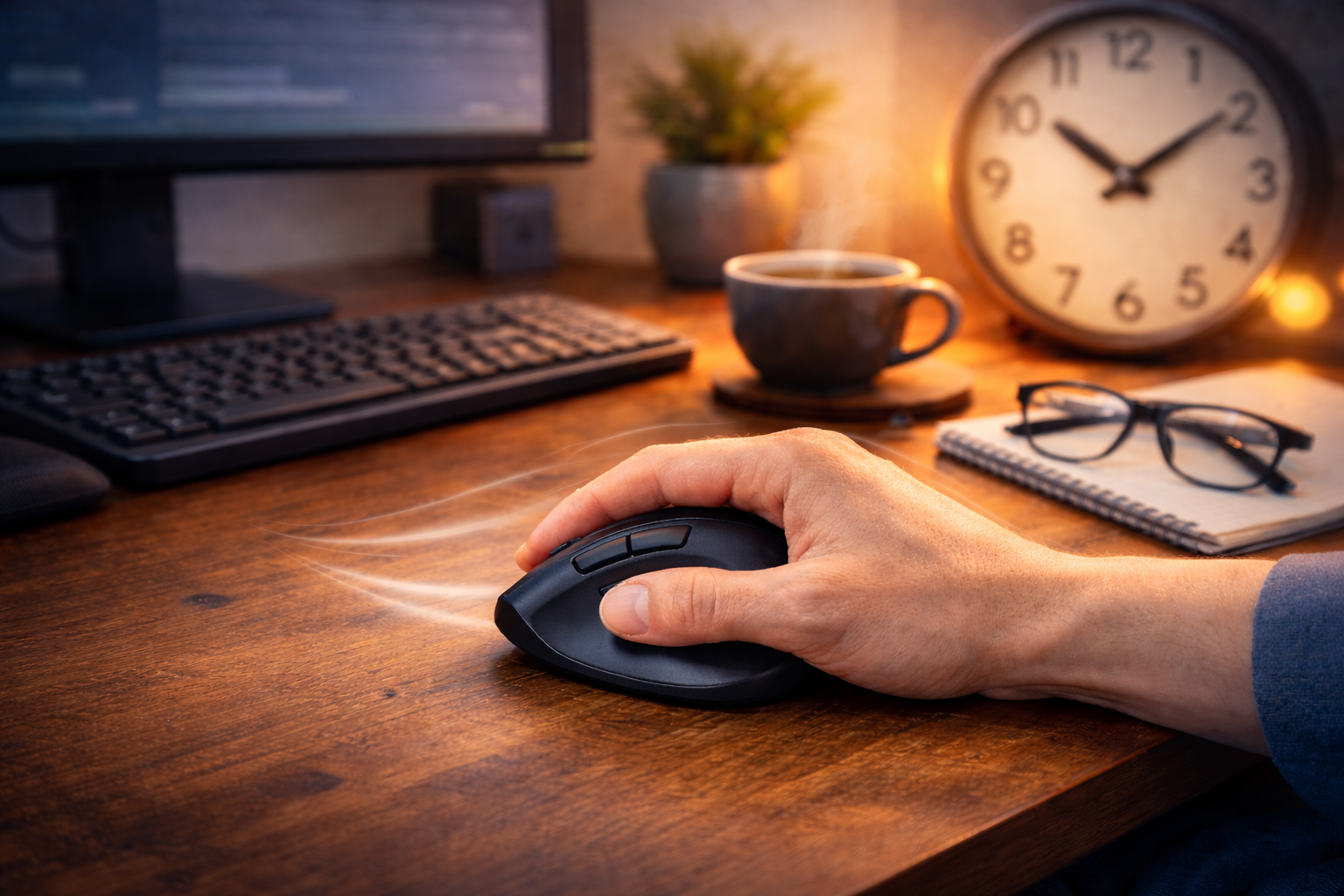 Como escolher um bom mouse para trabalhar muitas horas