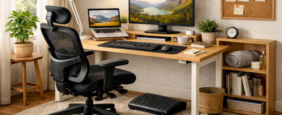 Ergonomia em casa: o que ajustar antes de fazer compras