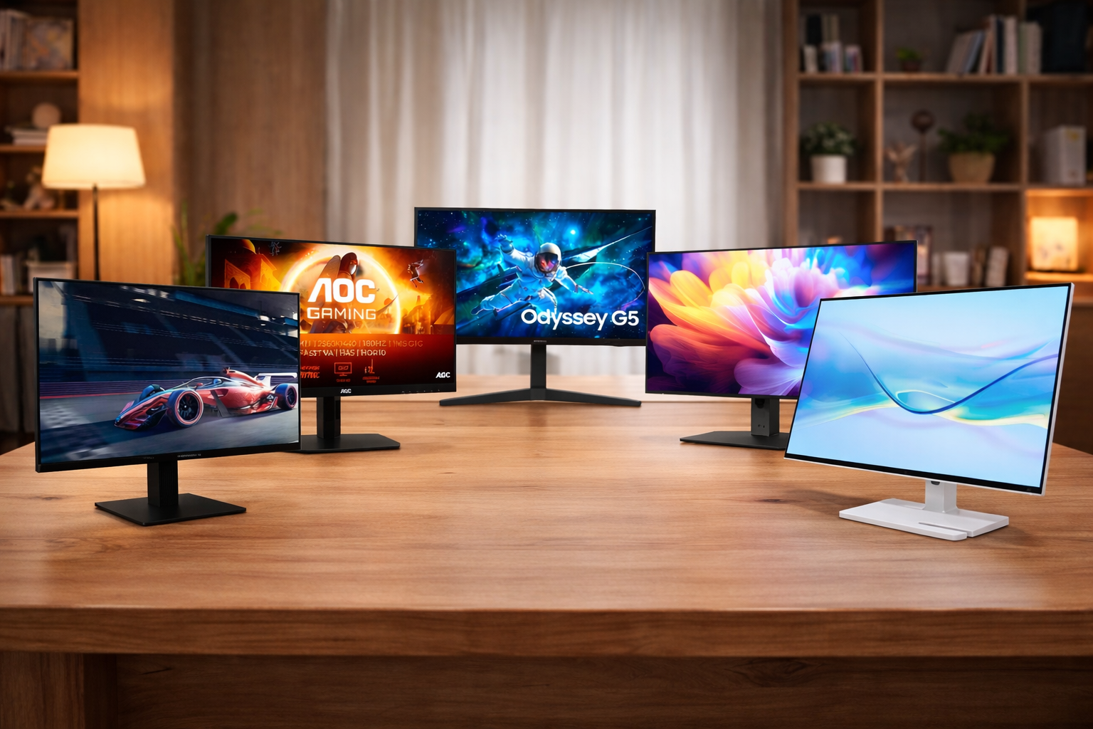 5 Ótimos monitores para home office em 2026