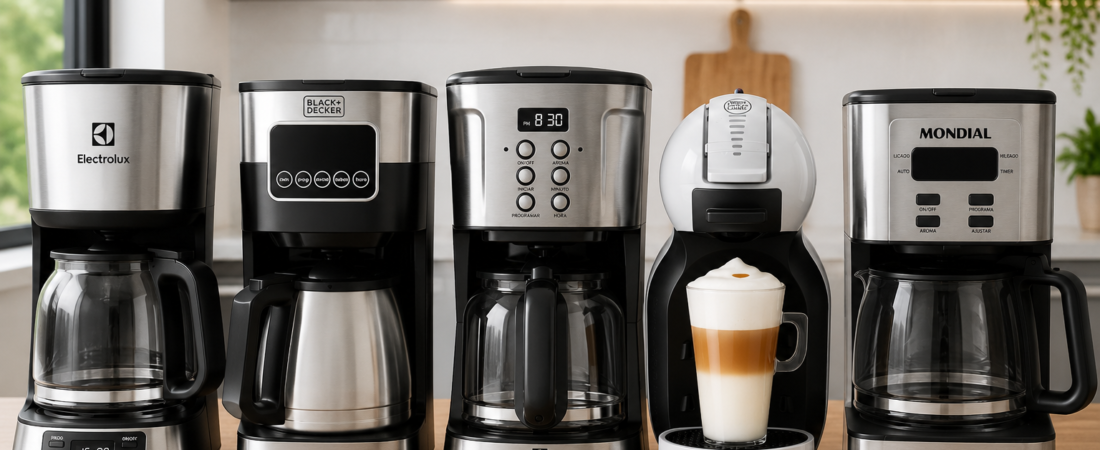 As 5 melhores cafeteiras até R$400 em 2026: qual escolher para seu home office