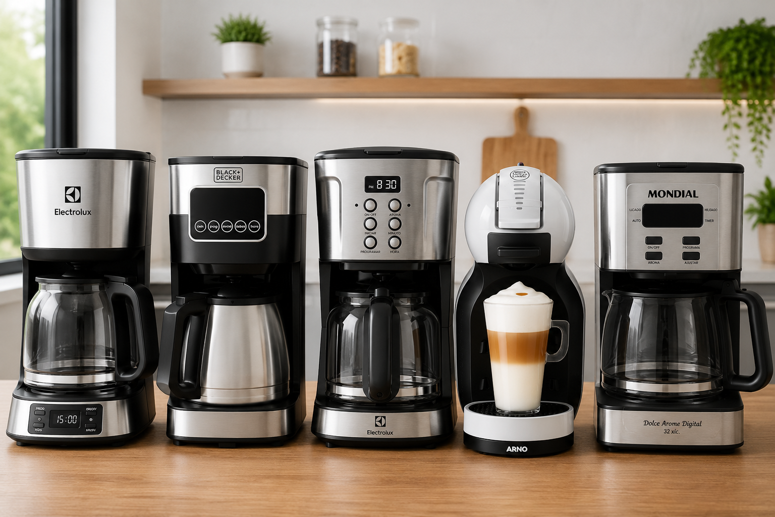 As 5 melhores cafeteiras até R$400 em 2026: qual escolher para seu home office